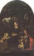 Virgin of th Rock (mk08) Leonardo Da Vinci